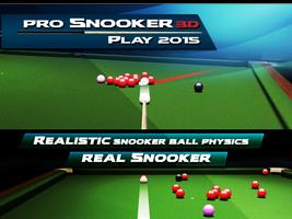 Pro Snooker 3D Play 2015 capture d'écran 2