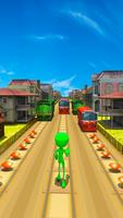 Scary Green Alien: Subway Running capture d'écran 1