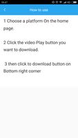 Poster Video downloader for Fipagram