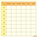 simple timetable2