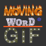 ”Photo GIF Moving Words