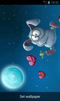 Live Wallpaper Rabbit Balloon imagem de tela 1