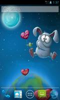 2 Schermata Live Wallpaper Rabbit Balloon