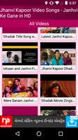 Jhanvi Kapoor Video Songs - Janhvi Ke Gane in HD تصوير الشاشة 1