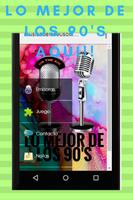 Musica De Los 90's Online Plakat