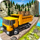 Real Truck Driver Cargo Legends Wood Transporter icône