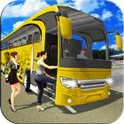 Offroad Uphill Coach Sim: Modern Bus Driving Game ikon