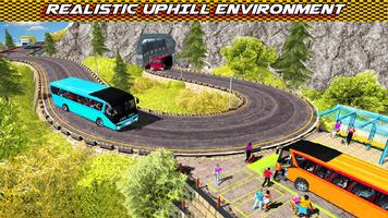 Offroad Uphill Coach Sim: Modern Bus Driving Game পোস্টার