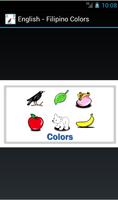 English to Filipino Colors 포스터