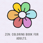 Zen: Coloring book for adults 아이콘