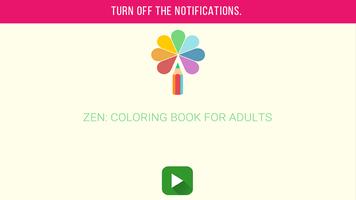 Zen: Coloring book for adults 스크린샷 1