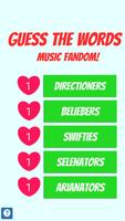 Guess the word - Music Fandom Affiche