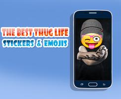 Thug life swag emoji capture d'écran 1