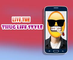 Thug life swag emoji скриншот 2