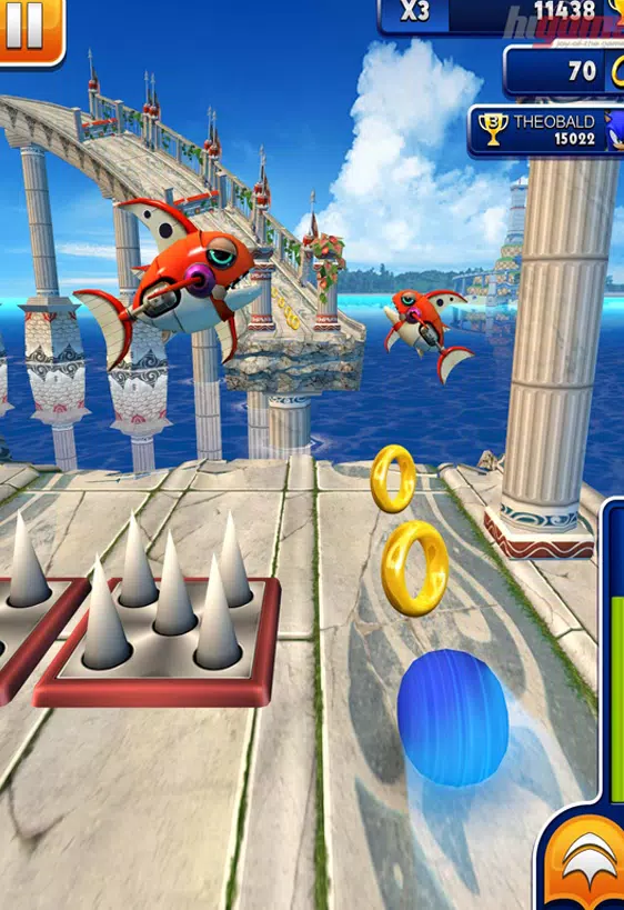 Sonic Jump Fever - Jogos IOS - PULA SONIC!!! - Mais um jogo grátis do  ouriço azul! 