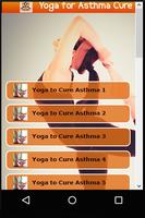 Yoga Asanas for Asthma Cure Cartaz