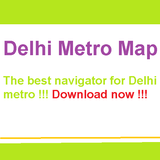 Delhi Metro Map ícone
