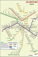 Delhi Metro Map 截图 1