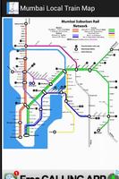 Mumbai Local Train Map imagem de tela 1