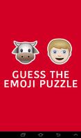 Guess The Emoji Puzzle Quiz Affiche