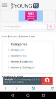 Mother Kids Matching Clothes Shopping - YOUNG18 الملصق