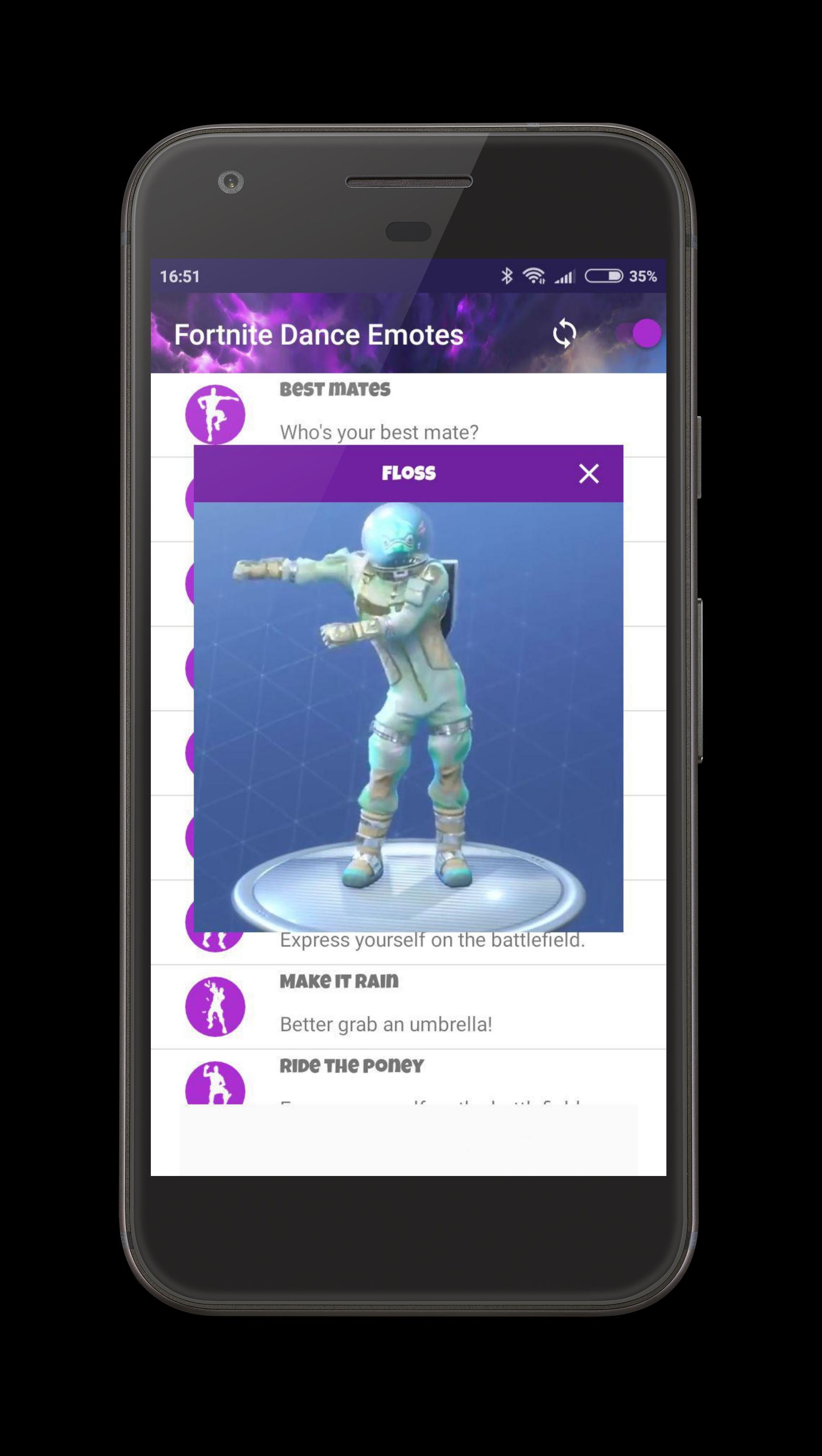 ดาวน์โหลด Dances from Fortnite (Dance Emotes) APK สำหรับ Android
