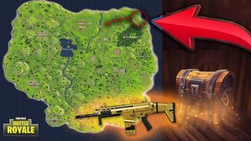Fortnite Chest Map تصوير الشاشة 1