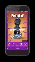 Skins and wallpapers from Fortnite Plakat