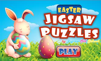 Bunny Easter Jigsaw Puzzles plakat