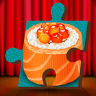 آیکون‌ Sushi Jigsaw Puzzles for Kids