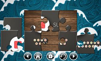 2 Schermata Sushi Jigsaw Puzzles for Kids