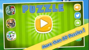 Páw puppy patrol puzzles 스크린샷 1