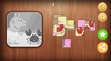 Peepa Pig Puzzles Rompecabezas скриншот 3