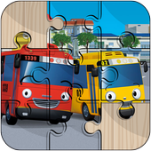 Puzzles for Tayo the bus little icon