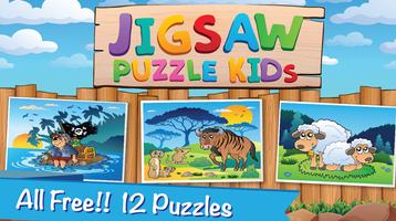 Funny Jigsaw Puzzles Game Free Affiche