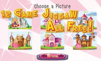Princess Jigsaw Puzzle for kid capture d'écran 1