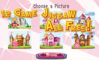 Princess Jigsaw Puzzle for kid syot layar 1