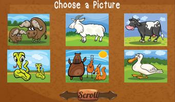 Farm Animals Puzzles for Kids capture d'écran 1