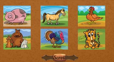 Farm Animals Puzzles for Kids syot layar 2