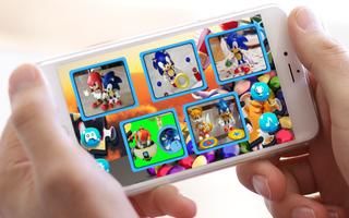 Jigsaw Sonic Puzzle Toys imagem de tela 1