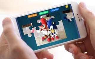 Jigsaw Sonic Puzzle Toys скриншот 2