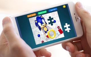 Jigsaw Sonic Puzzle Toys imagem de tela 3