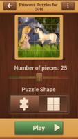 Princesse Puzzle pour Fille capture d'écran 3