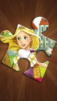 Princesse Puzzle pour Fille Affiche