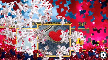 Jigsaw Puzzles Love Games Affiche