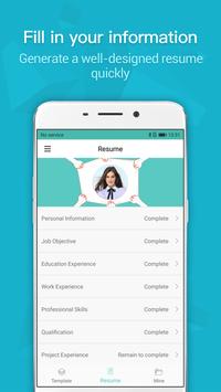 android 用の トップレジュメ top resume レジュメ cvメーカー apk
