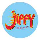 Jiffy Food Delivery Zeichen