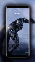 3 Schermata Black Panther Lock screen Live 4K