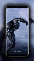 Black Panther Lock screen Live 4K 截图 2