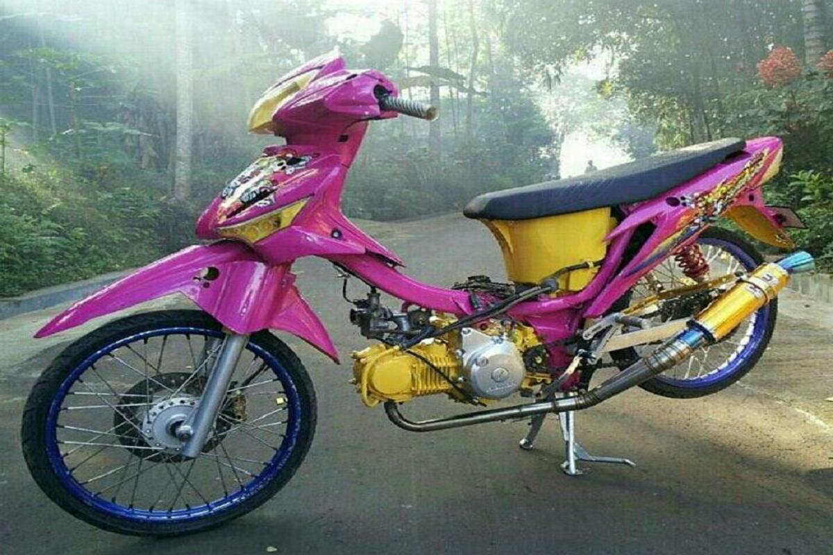 40 Contoh Modifikasi Motor Trail Bebek Supra Fit Populer 40 Contoh Modifikasi Motor Trail Bebek Supra Fit Populer